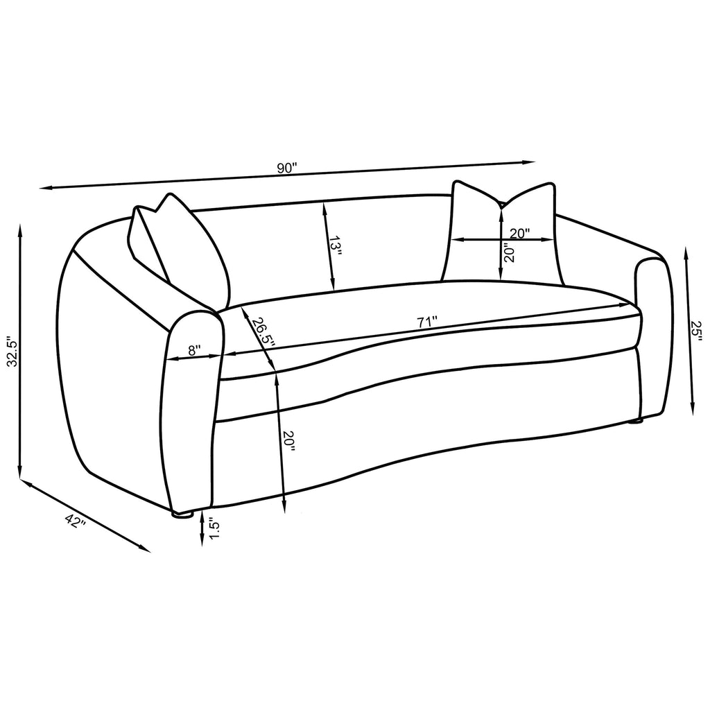 Wilson - Sofa - Ivory