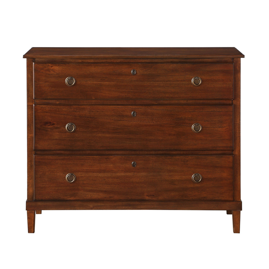 Chamberlin - 3 Drawer Dresser - Brown