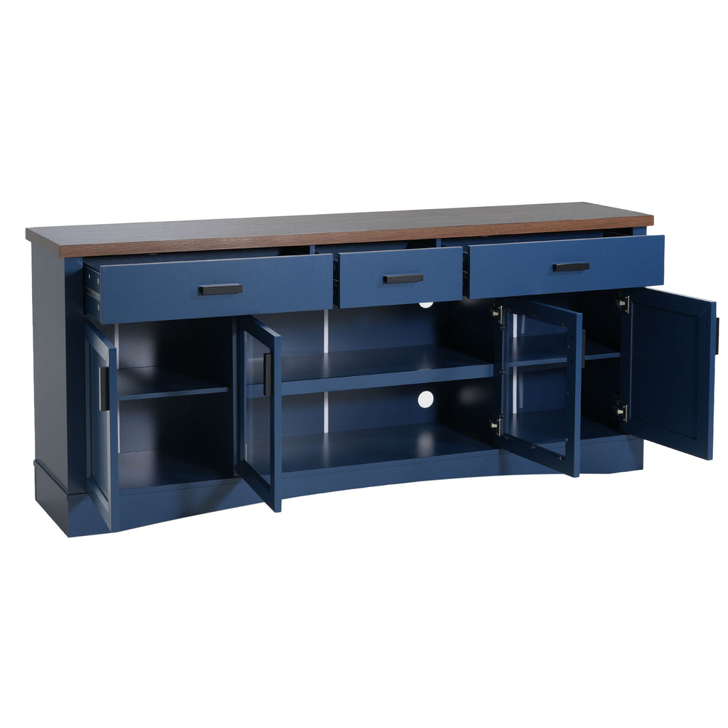 Modern TV Console & Adjustable Shelves