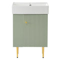 Bathroom Vanity, Combo Cabinet, Bathroom Storage Cabinet, Single Ceramic Sink