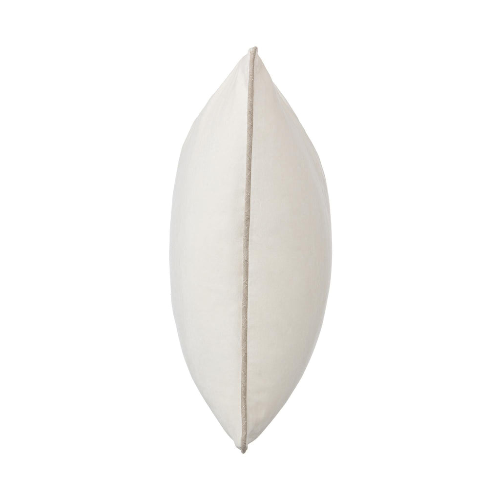 Heirloom Velvet - SLD Pillow - Ivory