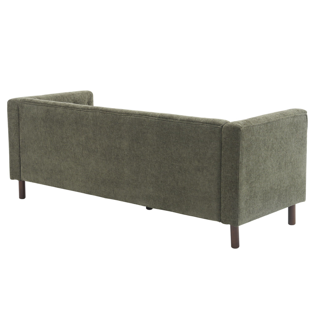 Upholstered Sofa Modern 3 Seater Sofa Couch With Tufted Design For Living Room