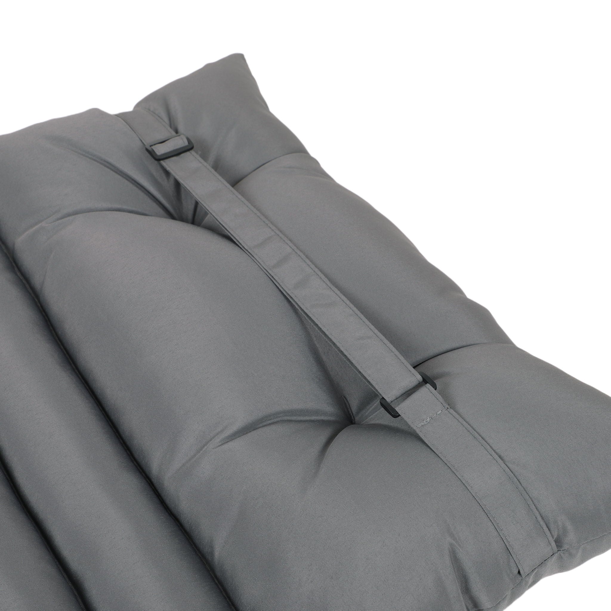2 Piece Outdoor Chaise Lounge Chair Cushion Set