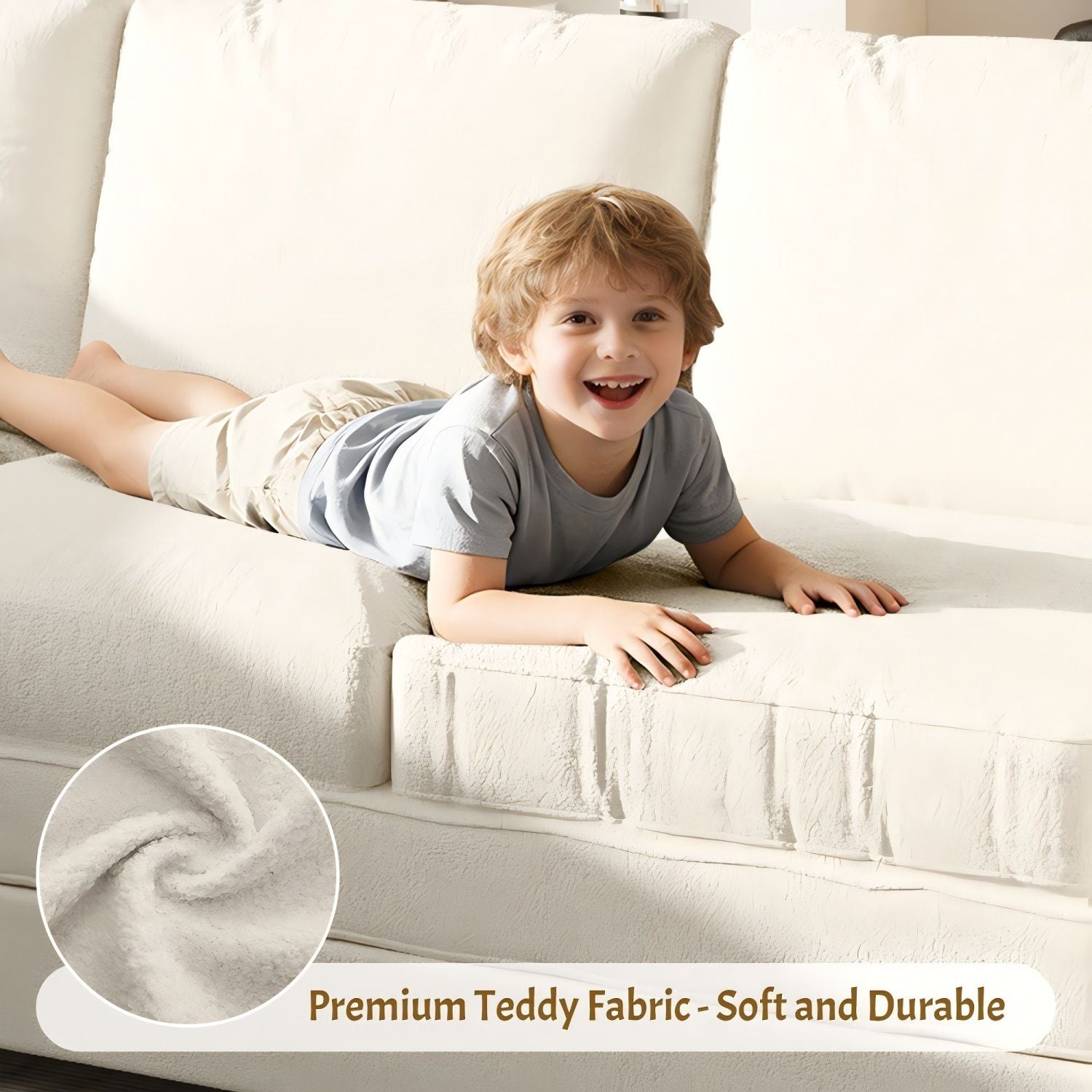 L-Shaped Couch With Pull-Out Bed, Oversize Convertible Sleeper Sofa With Side Pocket & USB Port
