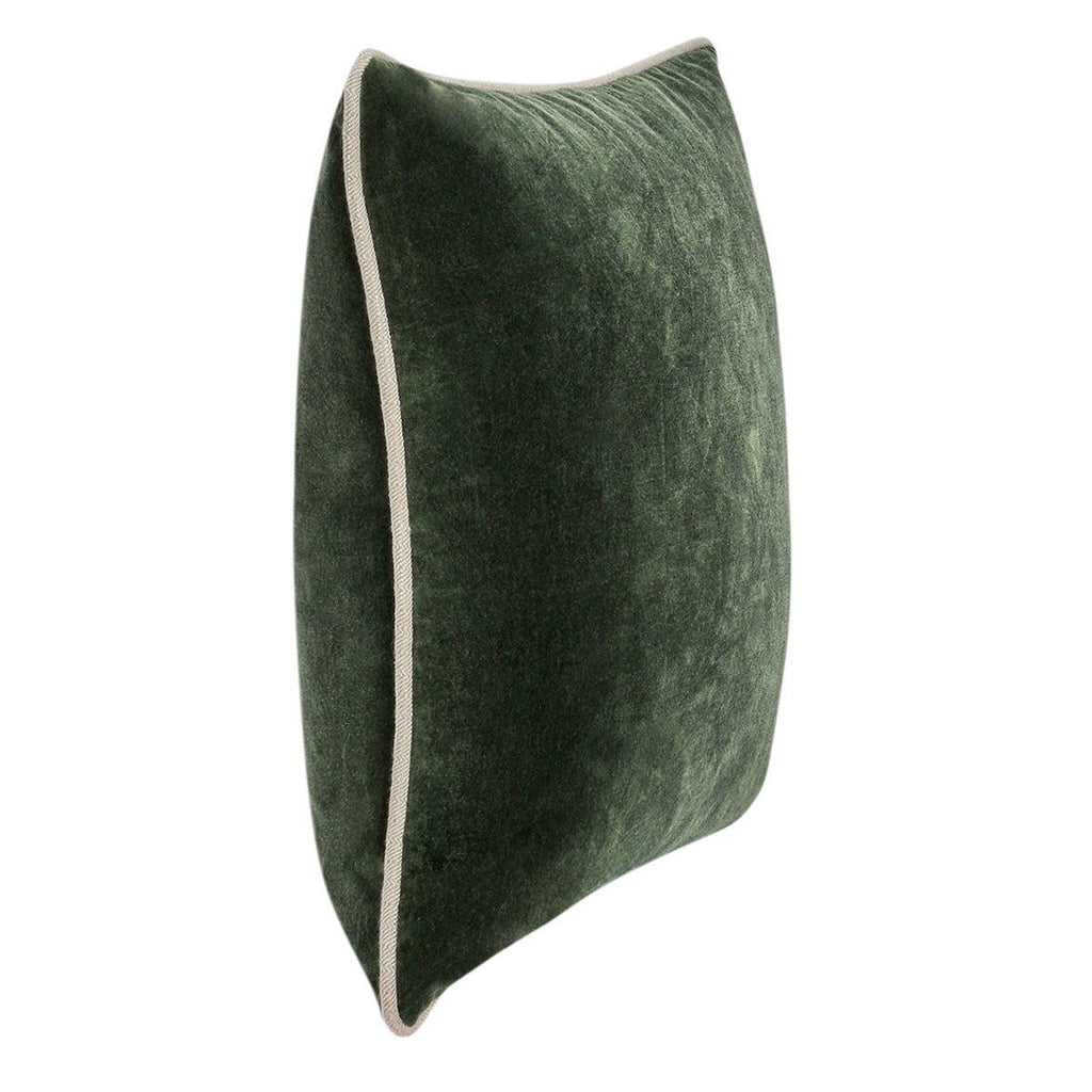 Heirloom Velvet - SLD Pillow - Forest Green