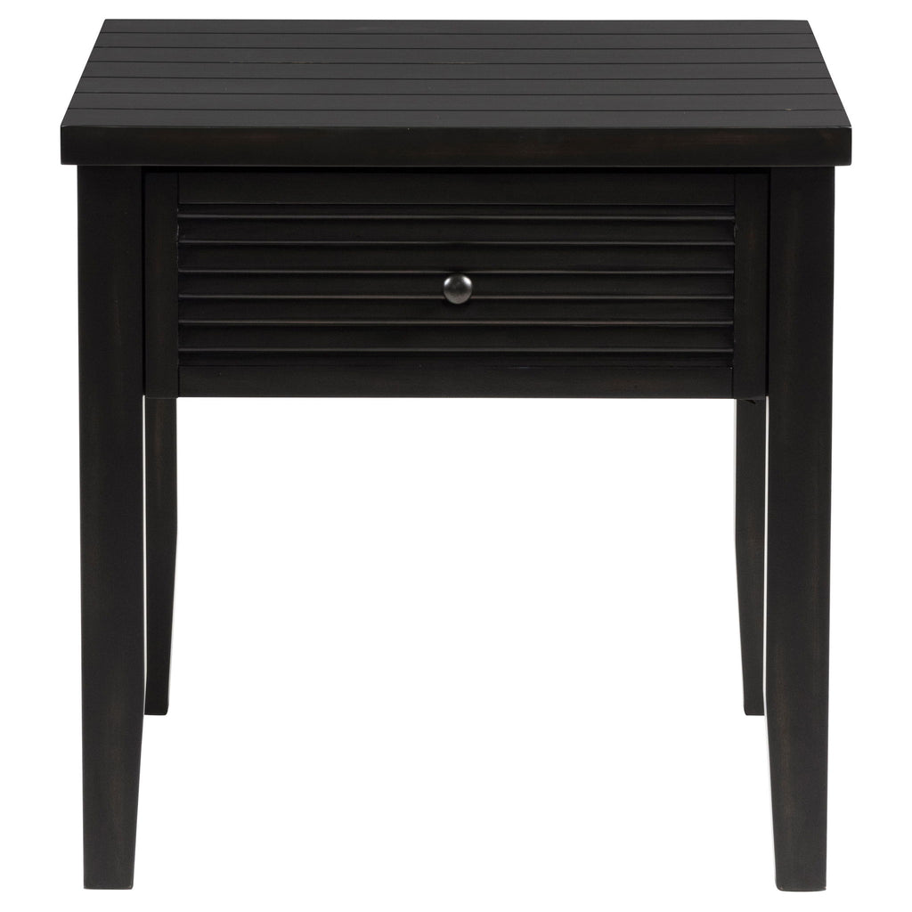 Sutter - 2 Piece Coffee And End Table Set - Dark Brown