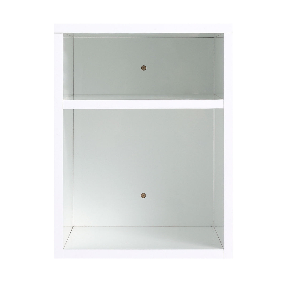 Wall Mounted Bathroom Vanity With Sink, Cabinet & Half Door