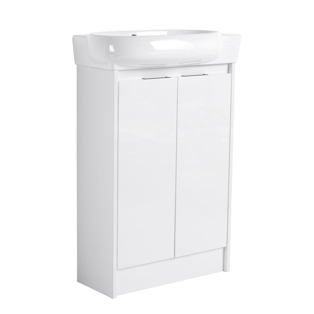 Freestanding Bathroom Vanity & Sink, Soft Close Doors