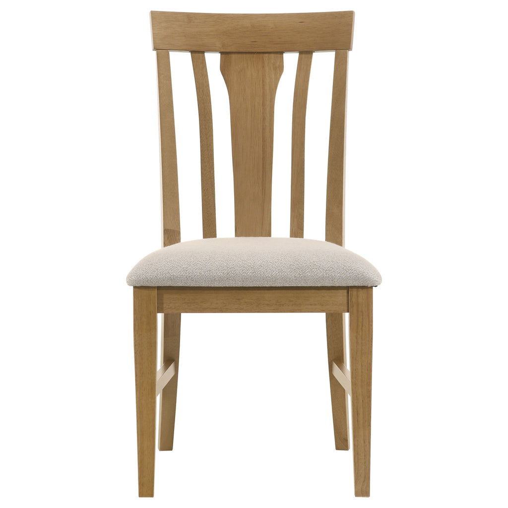 Auburn - 5 Piece Dining Set - Natural / Light Brown