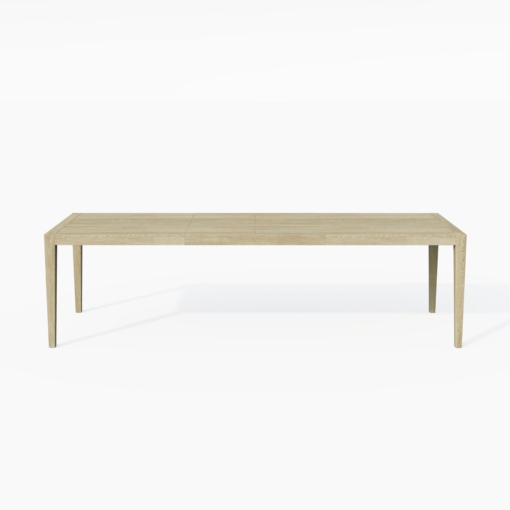 Adeline - Rectangular Dining Table With Leaves - Natural Wood Wash