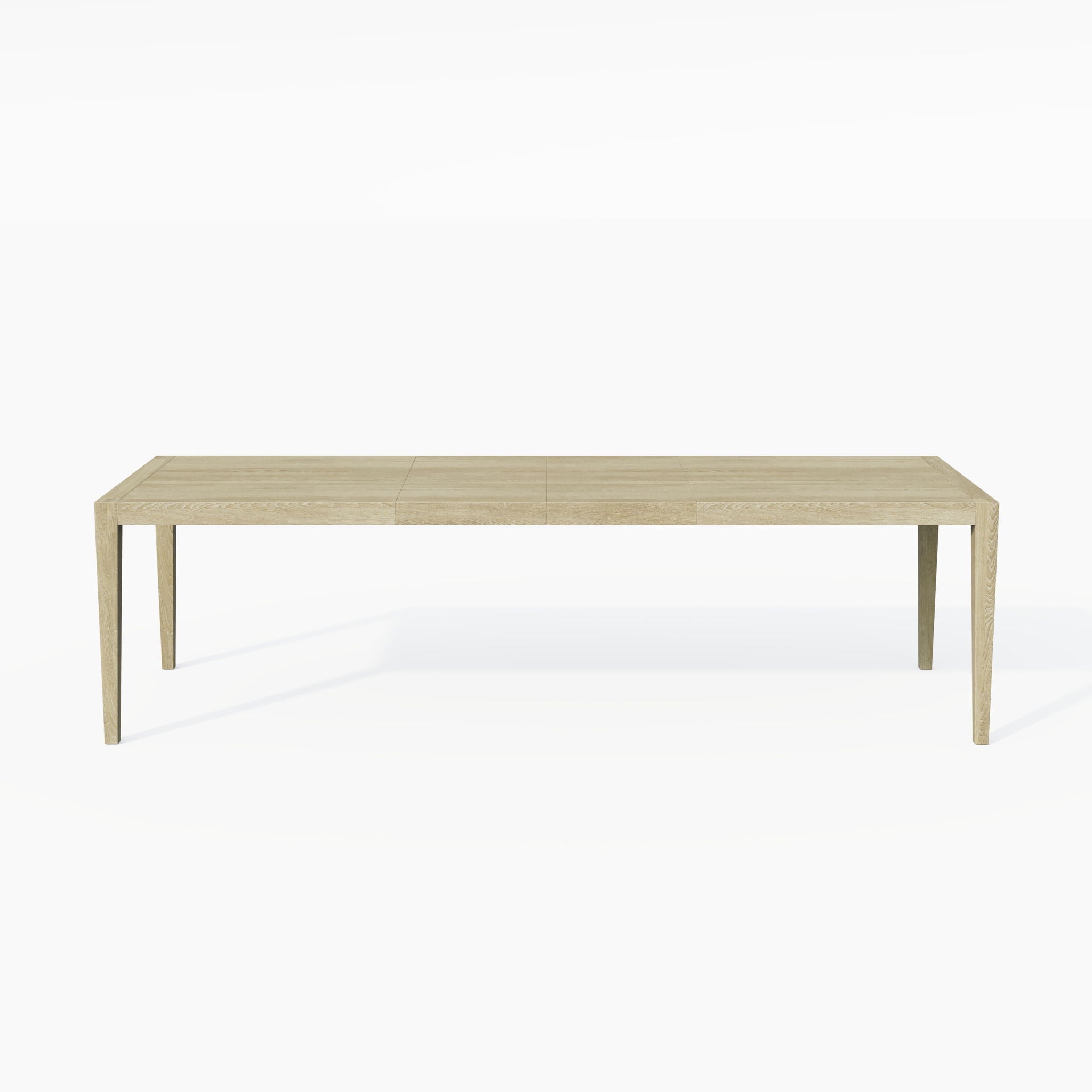 Adeline - Rectangular Dining Table With Leaves - Natural Wood Wash