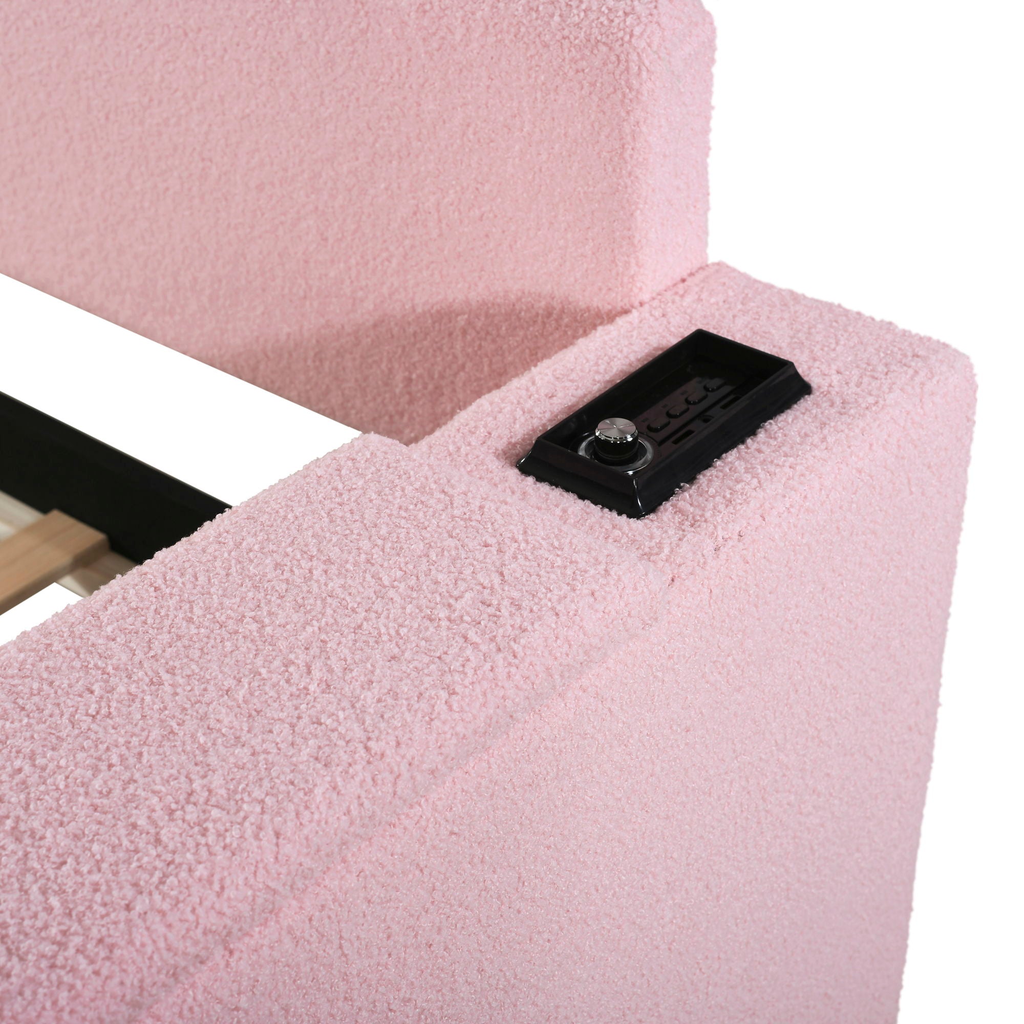 Upholstered Daybed With Storage Armrests, Trundle And Latest Integrated tooth Audio System