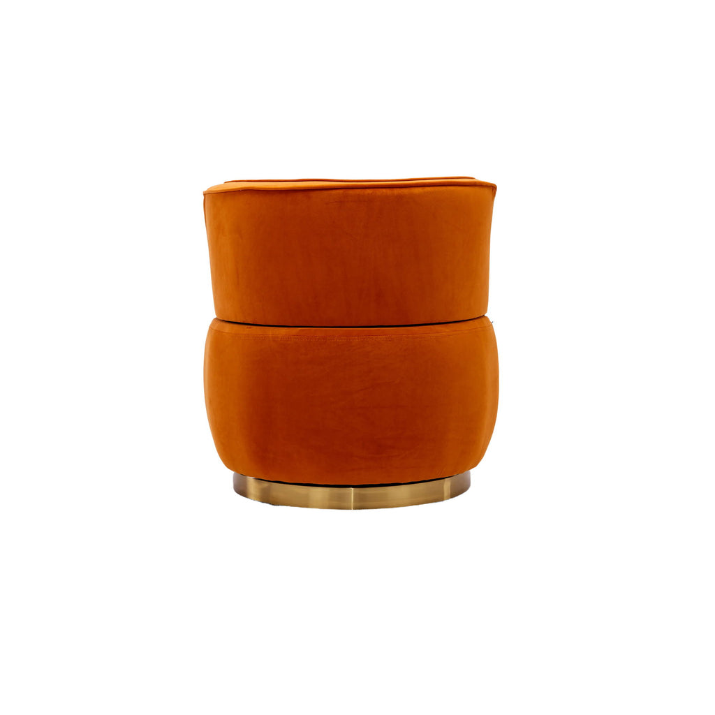 360 Degree Swivel Cuddle Barrel Accent Sofa Chair