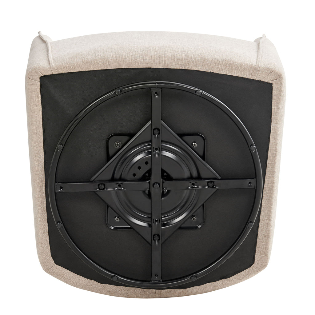 Ayla - Swivel Accent Chair With Matching Lumbar Pillow