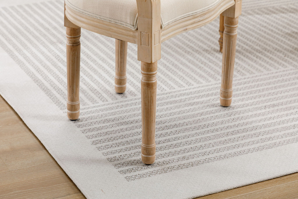 French Style Solid Wood Dining Chair (Set of 2) - Cream
