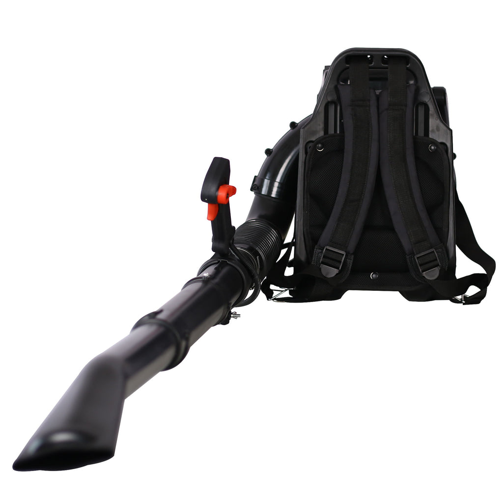 Powerful 76Cc 4 Stroke Gasoline Blower Epa Compliant Red Plastic - Red