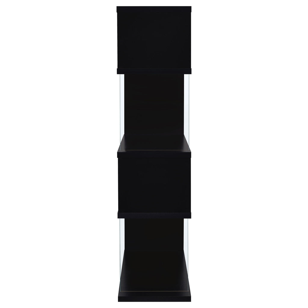 Elias - 4 Shelf Bookshelf With Zigzag Design