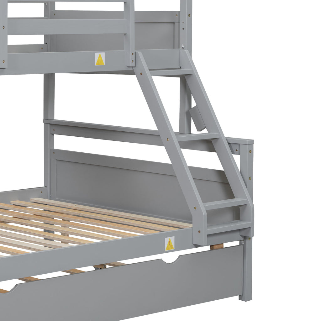 Bunk Bed & Ladder And Safety Guardrail