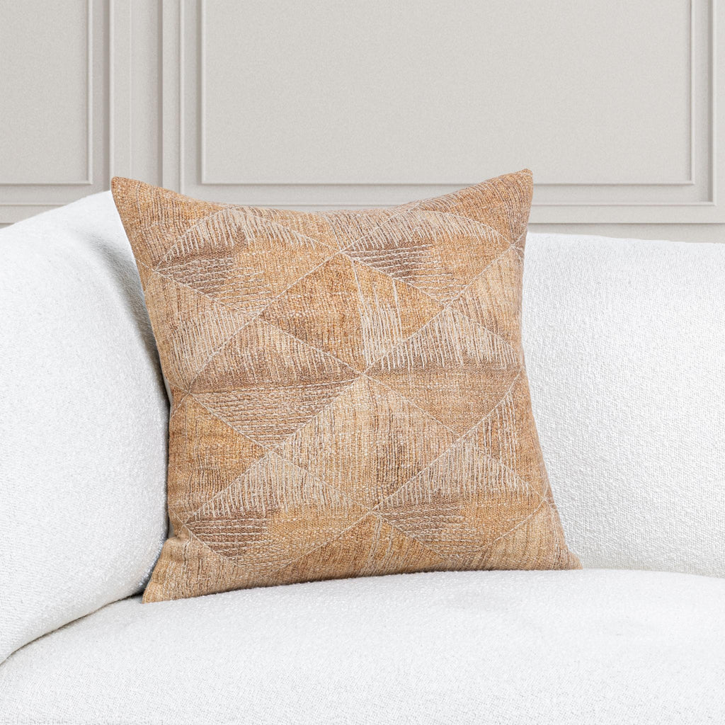 Rev - 22" x 22"Pillow - Caramel