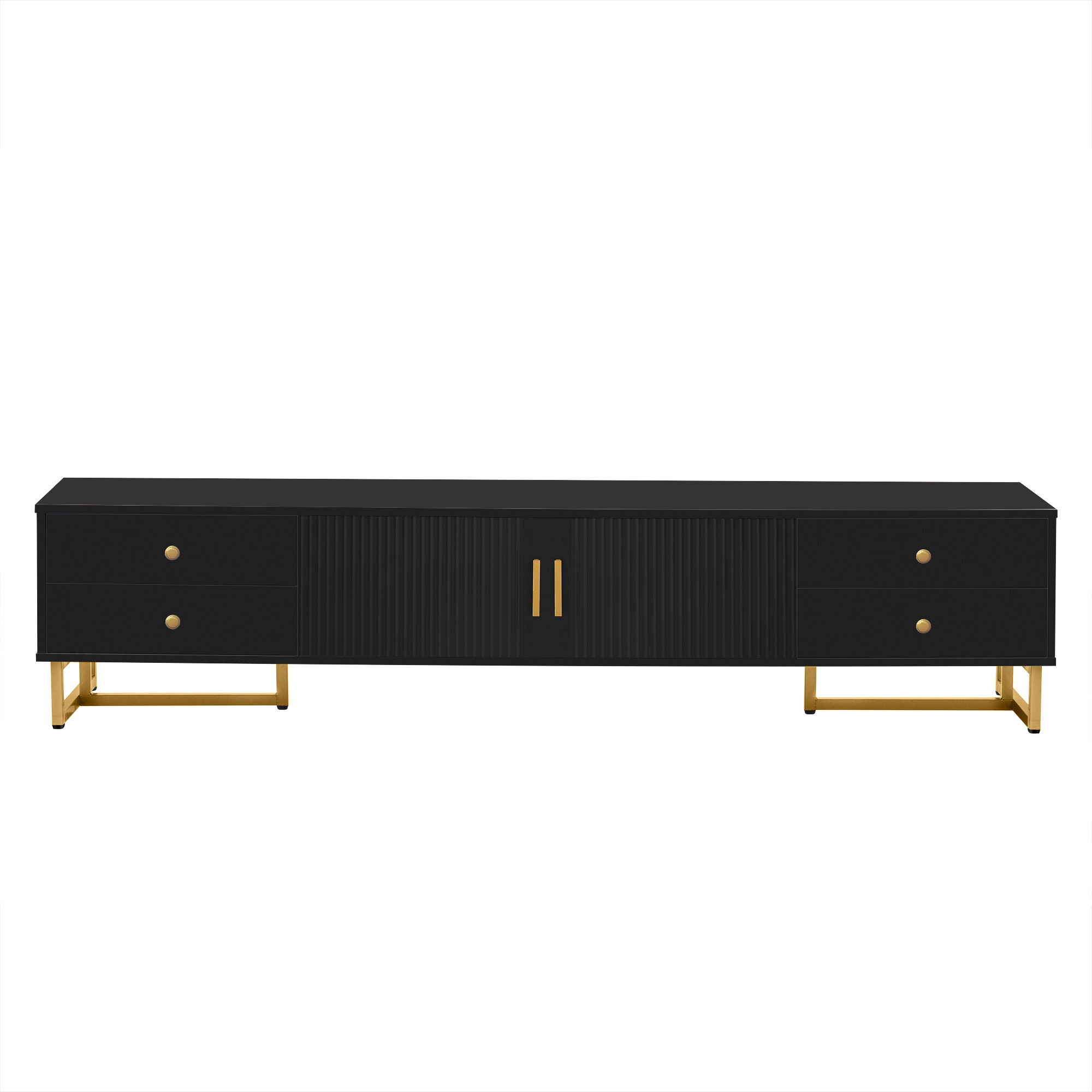 TV Stand With Storage For Living Room