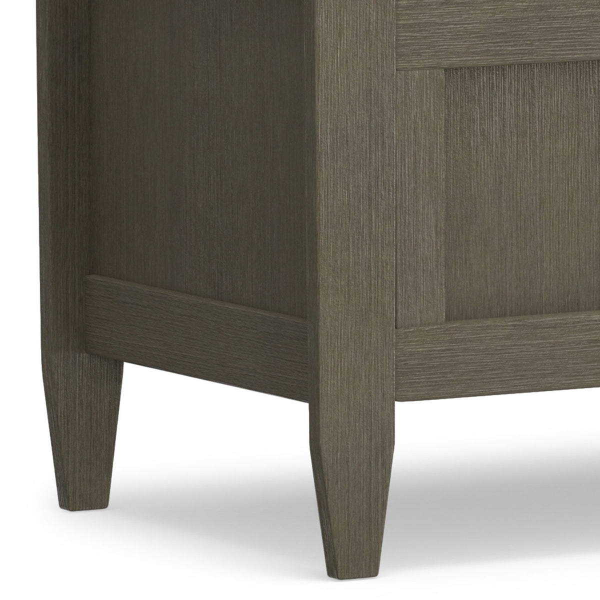 Brooklyn - Entryway Storage Bench - Farmhouse Gray