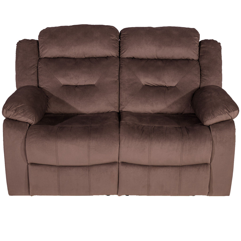 Contemporary Living Room Set With Pillow Arms And Headrest Support