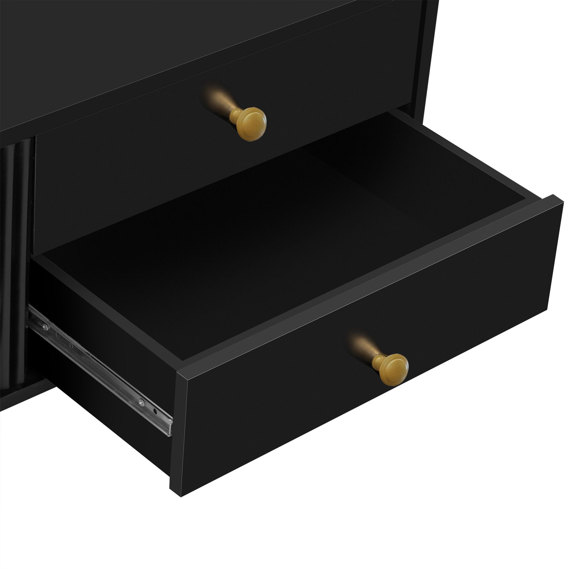 TV Stand With Storage For Living Room